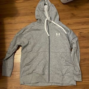 Women’s under armour zip up hoodie